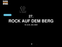rockaufdemberg.de Webseite Vorschau