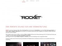 rocket-music.at Webseite Vorschau
