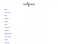 rockexotica.de Webseite Vorschau