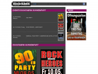 rockfabrik-schweinfurt.de Webseite Vorschau