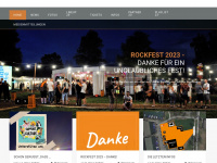 rockfest.ch Webseite Vorschau