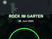 rockimgarten.de Webseite Vorschau
