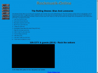 rockmusik-online.de Webseite Vorschau