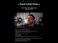 rocknroll-films.de Webseite Vorschau