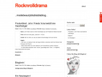 rocknrolldrama.de Webseite Vorschau