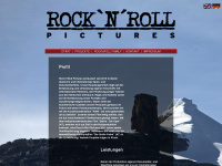rocknrollpictures.de Webseite Vorschau