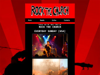 rockthechurch.ch Webseite Vorschau