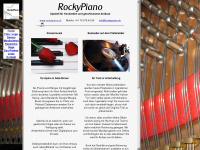 rockypiano.ch Webseite Vorschau