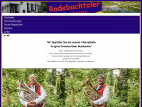 rodebachtaler.de Webseite Vorschau
