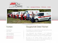 roechert-bau.de Webseite Vorschau