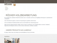 roecker-holz.de Webseite Vorschau