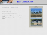 roesner-consult.de Webseite Vorschau