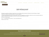 roesslehof.de Webseite Vorschau