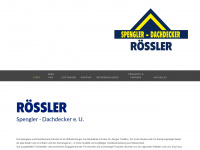 roesslerdach.at Webseite Vorschau