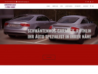 roethlin-garage.ch Webseite Vorschau
