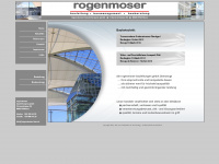 rogenmoser-bau.ch Webseite Vorschau
