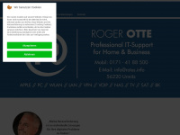 roger-otte.de Webseite Vorschau