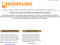 roger-lord.at Webseite Vorschau