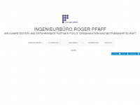roger-pfaff.de Webseite Vorschau