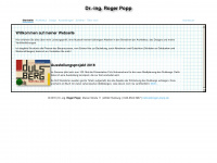 roger-popp.de Webseite Vorschau