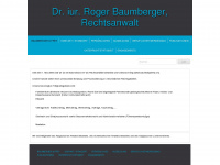 rogerbaumberger.ch Webseite Vorschau
