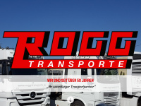 rogg-transporte.de Webseite Vorschau