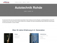 rohde-autotechnik.de Webseite Vorschau
