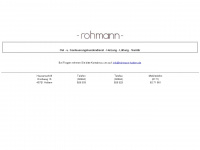 rohmann-haltern.de Webseite Vorschau