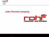 rohr-cheminee.ch Webseite Vorschau
