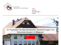 rohr-info.ch Webseite Vorschau