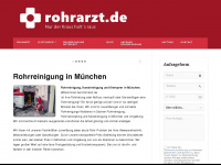 rohrarzt.de Webseite Vorschau