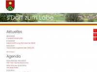 rohrbach-be.ch Webseite Vorschau