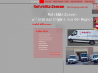 rohrblitz-zeesen.de Webseite Vorschau