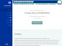 rohrexpress.de Webseite Vorschau