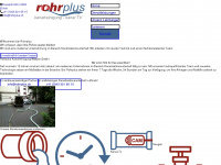 rohrplus.ch Webseite Vorschau