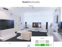 roider-multimedia.at Webseite Vorschau