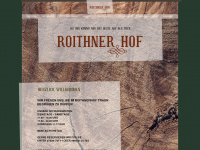 roithnerhof.at Webseite Vorschau