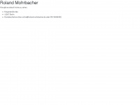 roland-mohrbacher.de Webseite Vorschau