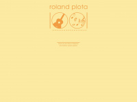 roland-plota.de Webseite Vorschau