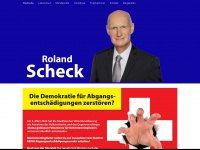 roland-scheck.ch Webseite Vorschau