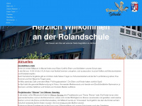 rolandschule-oberhausen.de Webseite Vorschau
