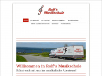 rolfs-musikschule.de Webseite Vorschau