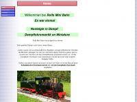 rolfs-minibahn.de Webseite Vorschau