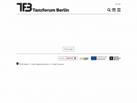 tanzforumberlin.de Webseite Vorschau