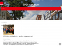 spd-nordhorn.de Webseite Vorschau