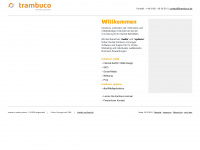 trambuco.de Webseite Vorschau
