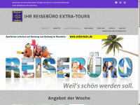 extra-tours.de Webseite Vorschau