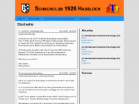 schachclub-1926-hassloch.de Webseite Vorschau