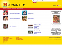 romanfilm.de Webseite Vorschau