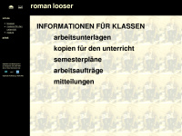 romanlooser.ch Webseite Vorschau